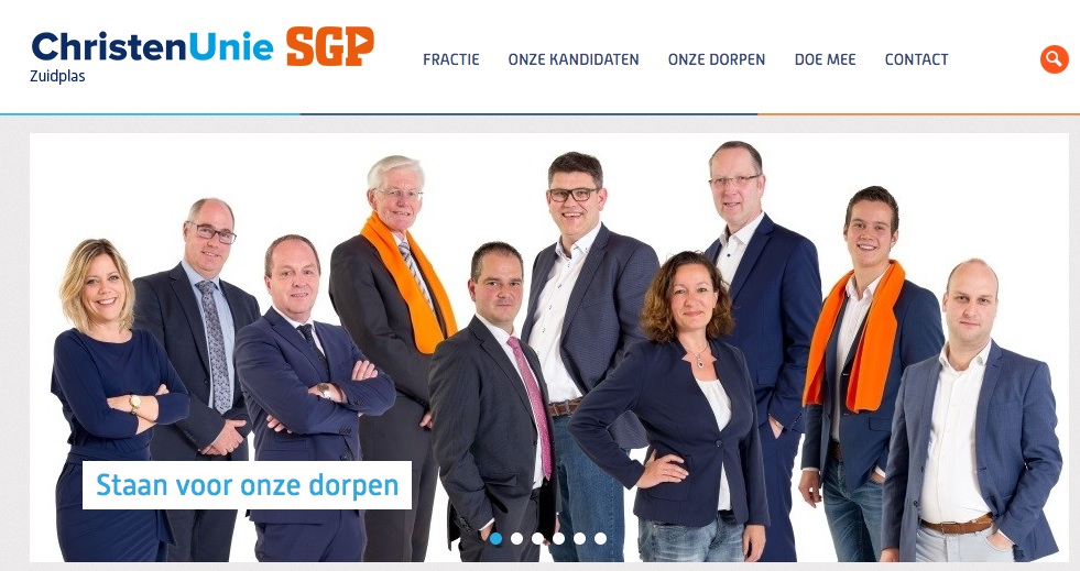 Lees meer over het artikel 80% top-10 CU/SGP-kandidaten vergeet oranje sjaal tijdens fotoshoot